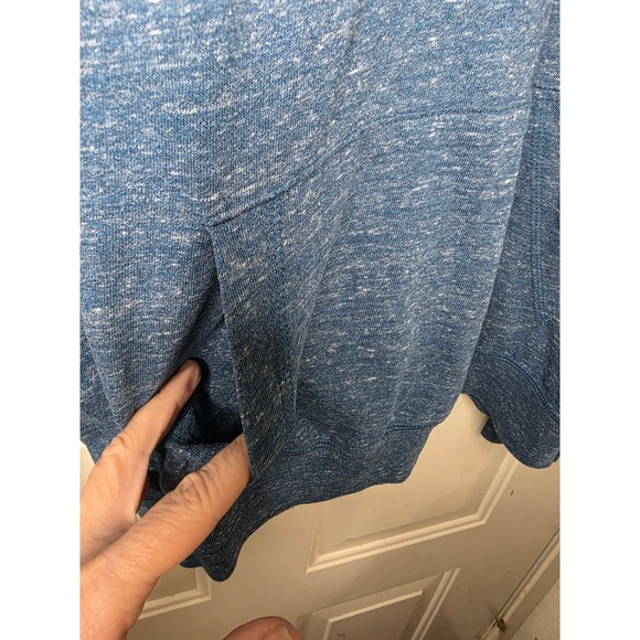 Nike Women's Blue Pullover Hoodie Lightweight Pocket‎ Casual Size L - Picture 3 of 5